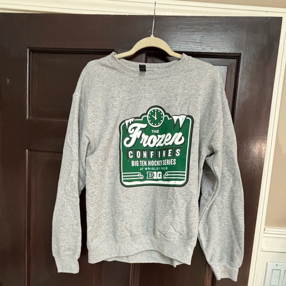 Brand New sweatshirt limited edition frozen confines u of Michigan